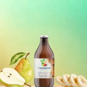 Alma-narancs-körte-gyömbér lé